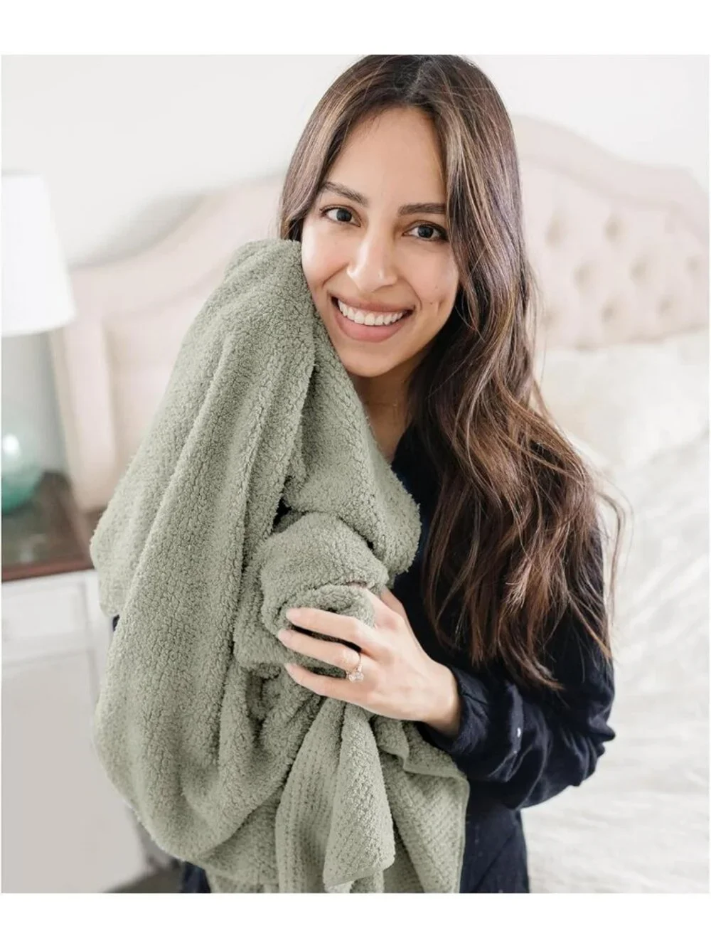 Super Absorbent Microfiber Hair Towels - Quick Drying Hair Wraps for Curly
